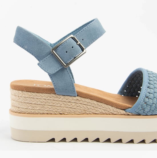 Toms Diana Womens Sandals Blue - Image 6