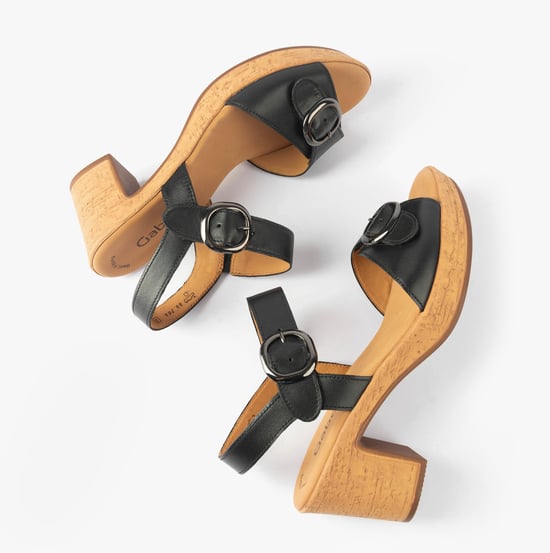 Gabor Fantastica Womens Sandals Black - Image 3