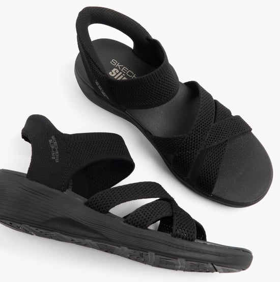Skechers Arya - Cooling Off Dames Sandalen Zwart - Image 6