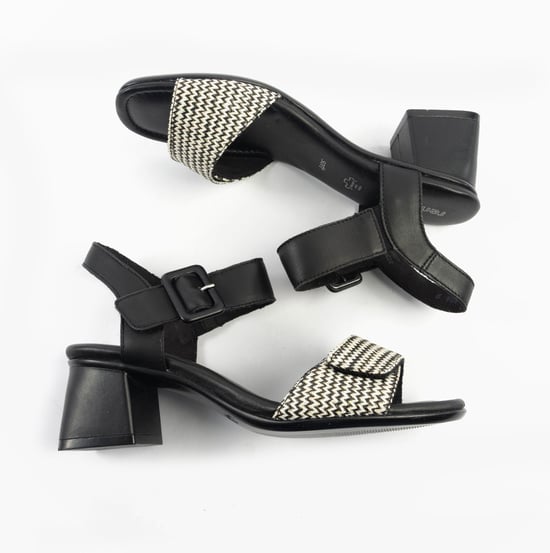 Remonte D1k51-03 Womens Sandals Black Combination - Image 3
