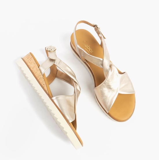 Gabor Rich Womens Sandals Beige - Image 2