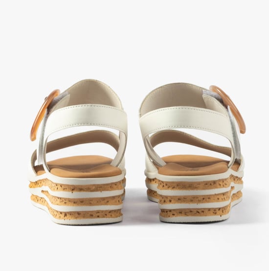 Gabor Andre Womens Sandals Creamy White - Image 2