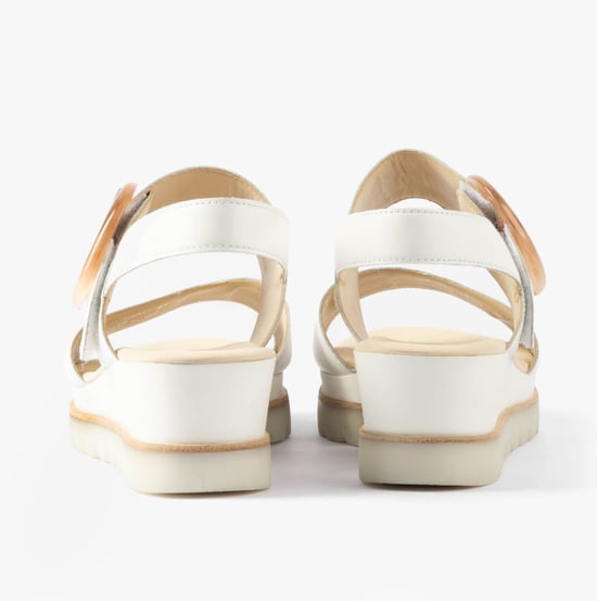 Gabor Yeo Womens Sandals White - Image 3