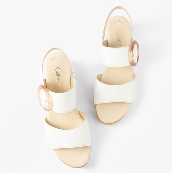 Gabor Yeo Womens Sandals White - Image 6