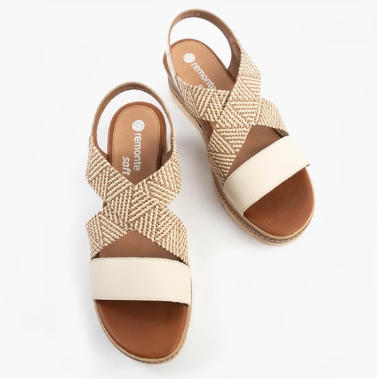 Remonte D2l54-60 Womens Sandals Beige Combination - Image 6