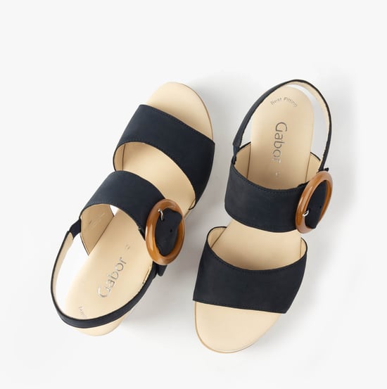 Gabor Yeo Womens Sandals Blue - Image 2