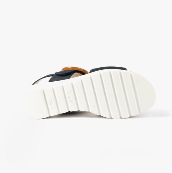 Gabor Yeo Womens Sandals Blue - Image 3