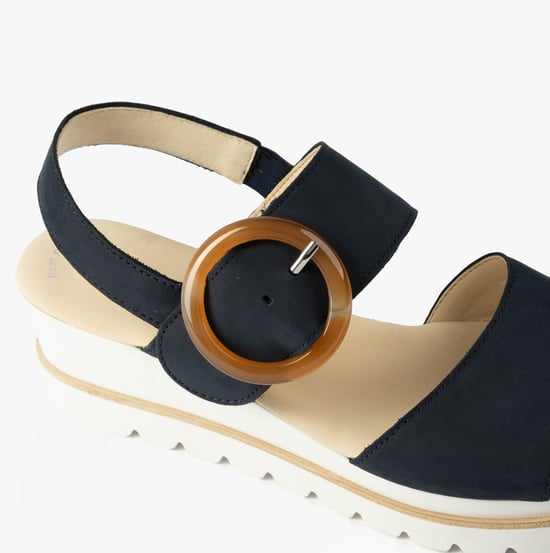 Gabor Yeo Womens Sandals Blue - Image 6