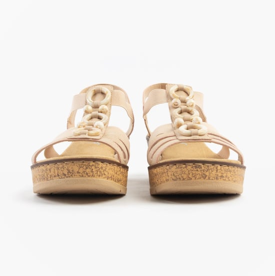 Rieker 63778-31 Womens Sandals Pink - Image 5