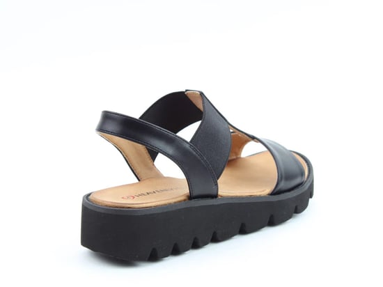 Heavenly Feet Ritz Womens Sandals Black - Image 3