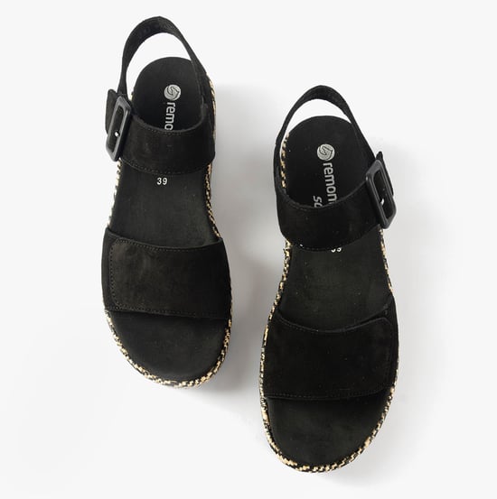 Remonte D1n54-02 Womens Sandals Black - Image 2
