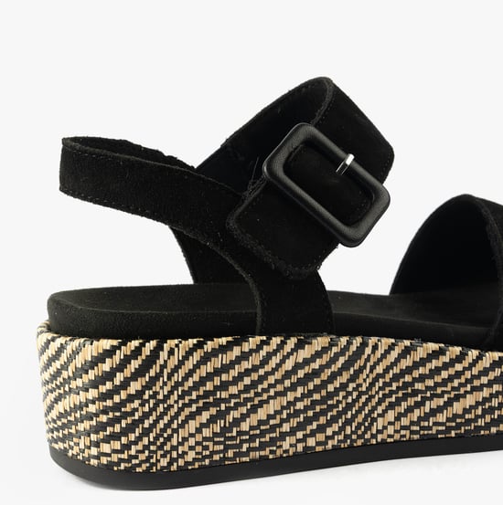 Remonte D1n54-02 Womens Sandals Black - Image 6