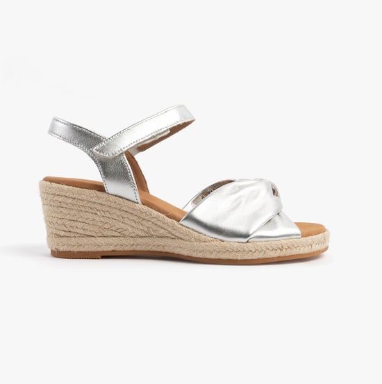 Gabor Moon Womens Sandals Silver - Image 1