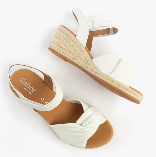 Gabor Moon Womens Sandals White - Image 2