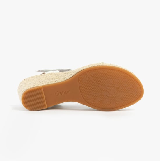 Gabor Moon Womens Sandals White - Image 3