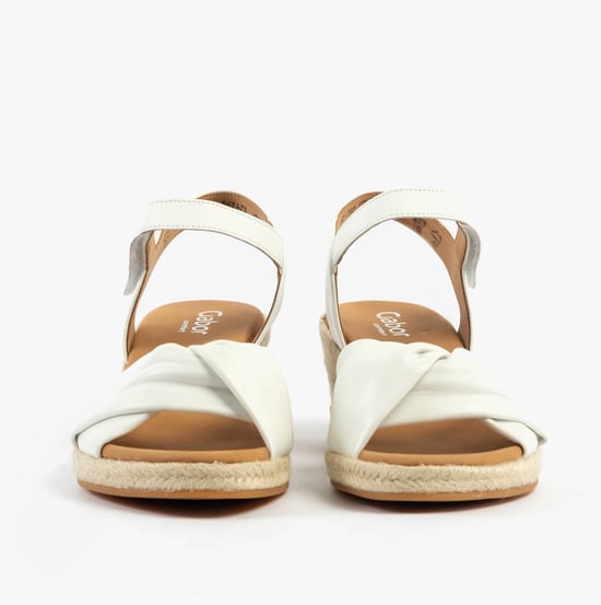 Gabor Moon Womens Sandals White - Image 4