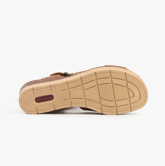 Rieker 63795-22 Dames Sandalen Bruin - Image 3