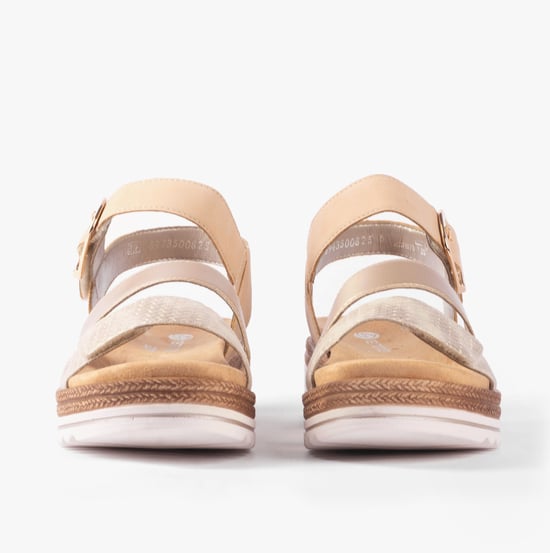 Remonte D0q55-91 Womens Sandals Metallic - Image 4