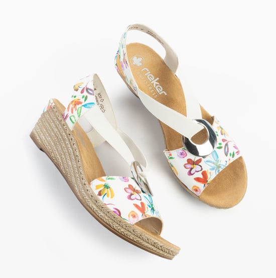 Rieker 624h6-91 Womens Sandals Multi - Image 2