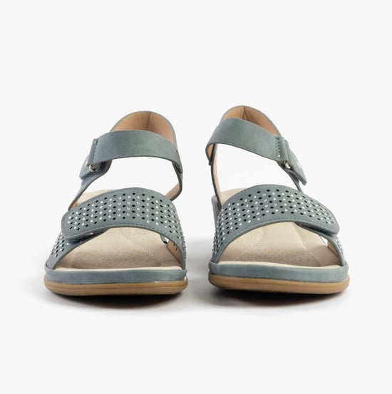 Dr Keller Luna Womens Sandals Navy - Image 4