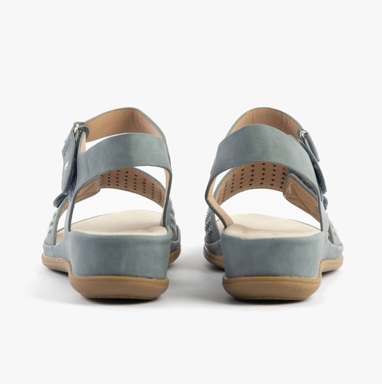 Dr Keller Luna Womens Sandals Navy - Image 5