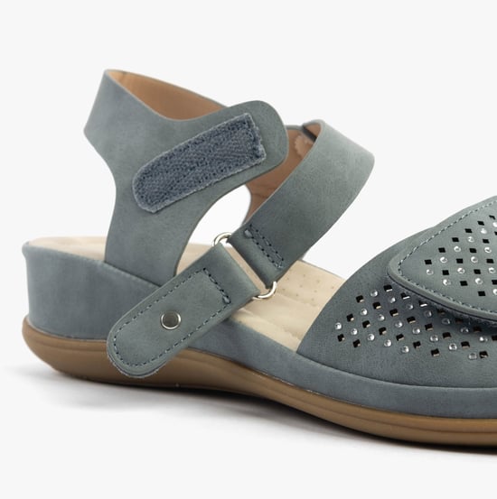 Dr Keller Luna Womens Sandals Navy - Image 6