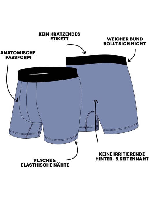Retro Boxer Mix Kleuren 8-Pack - Image 4