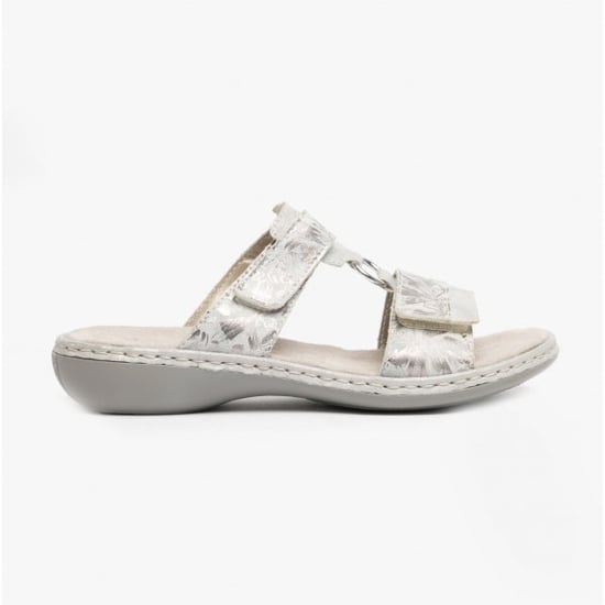 Rieker 659x6-80 Womens Sandals Metallic - Image 1
