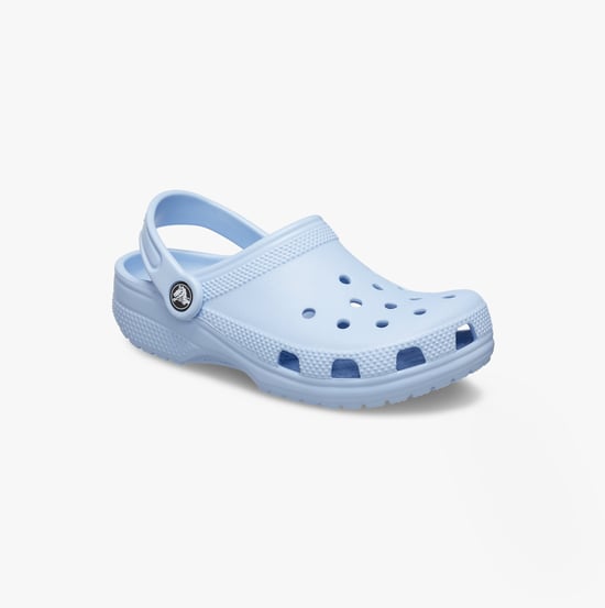 Crocs 206991-4ns Classic Kids Clogs Blue Calcite - Image 5