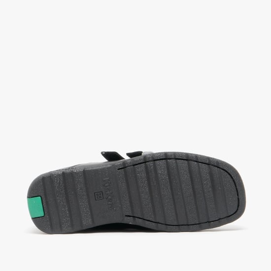 Kickers 114238 Fragma Strap Boys School Shoes Black - Image 3