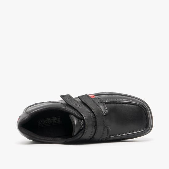 Kickers 114238 Fragma Strap Boys School Shoes Black - Image 4