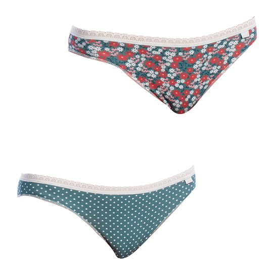 2-pack Mini Coquettes katoenen slips 1032362 voor dames - Image 1