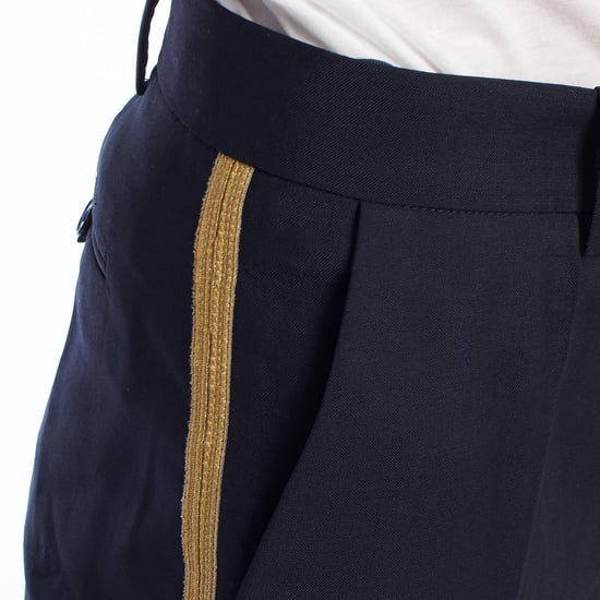 Women's Straight Leg Trousers with Pleats WJCT0102F - Image 2