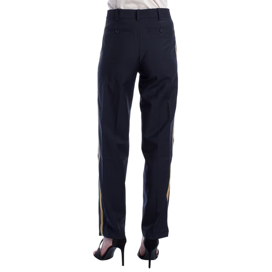 Women's Straight Leg Trousers with Pleats WJCT0102F - Image 4