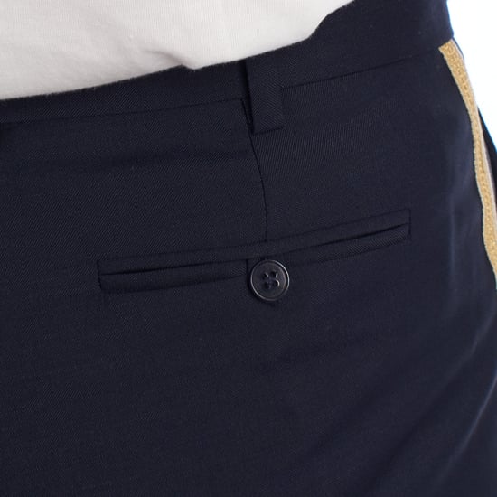 Women's Straight Leg Trousers with Pleats WJCT0102F - Image 5