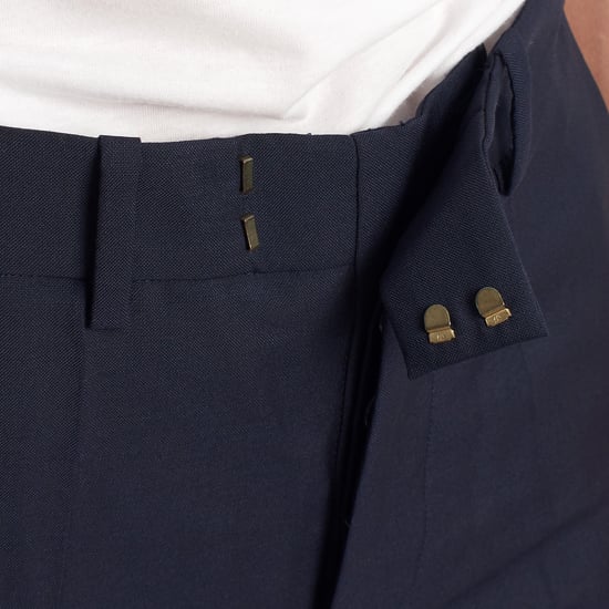 Women's Straight Leg Trousers with Pleats WJCT0102F - Image 6