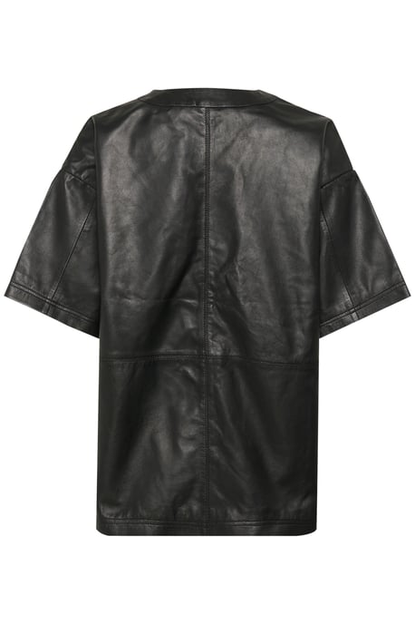 CUatam Canja Leather Blouse Loose fit - Image 5