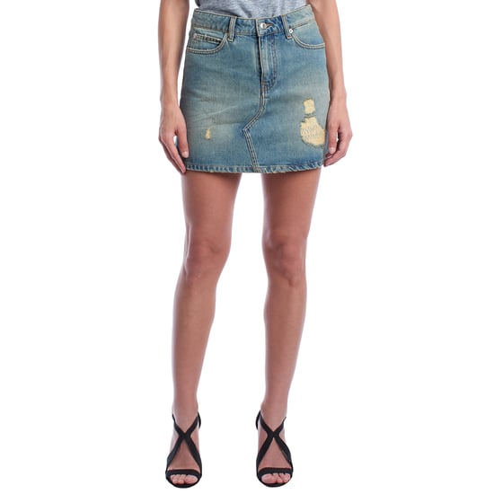 Juice Destroy WWSK00010 Women's Denim Skirt - Image 1