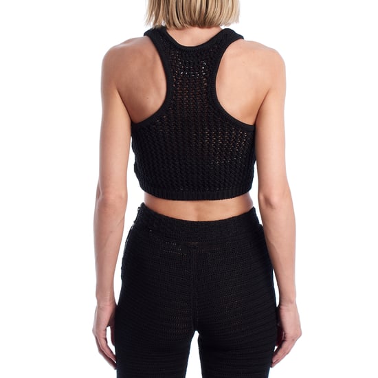 KWTT00103 Women's Openwork Knit Top - Image 4