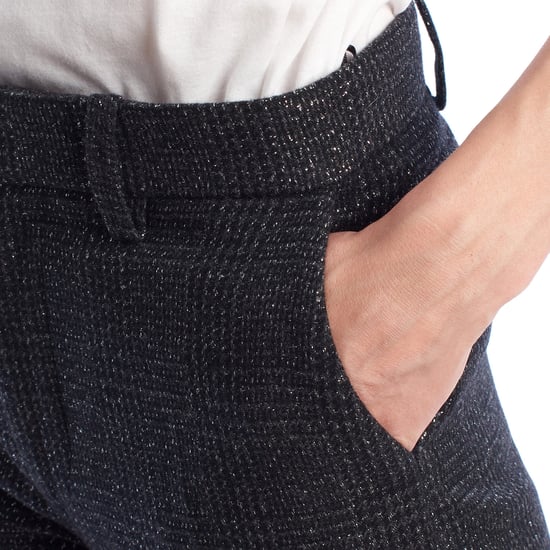 Lurex rechte broek WKCE0104F voor dames - Image 2
