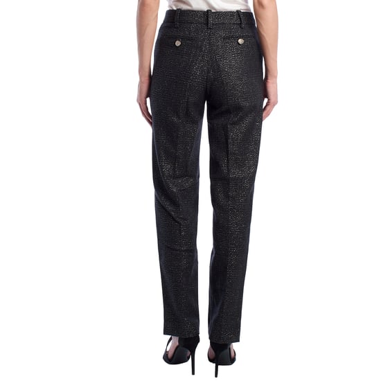 Lurex rechte broek WKCE0104F voor dames - Image 4