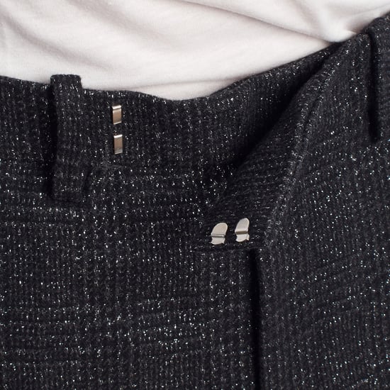 Lurex rechte broek WKCE0104F voor dames - Image 5