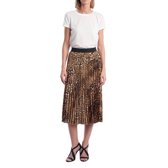 WJCD0302F Women's Pleated Midi Skirt - Image 1