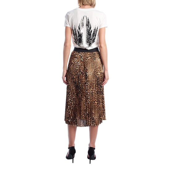 WJCD0302F Women's Pleated Midi Skirt - Image 4