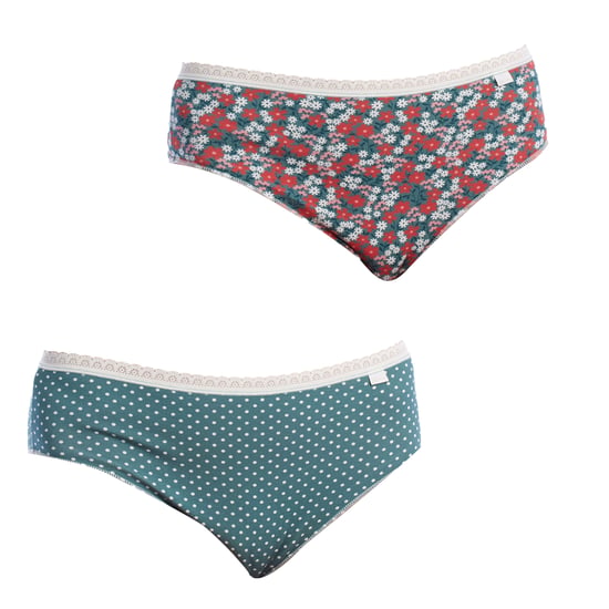 2-pack Brislip Coquettes katoenen slips 1032361 voor dames - Image 1