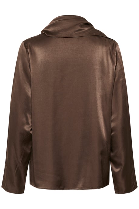 Blouse met lange mouwen KBBlanca Feminine brown - Image 5