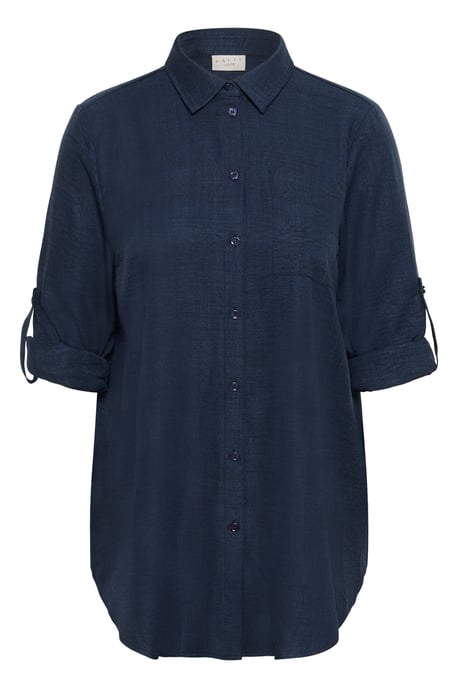 Blouse met lange mouwen KCellie Loose fit dark blue - Image 4