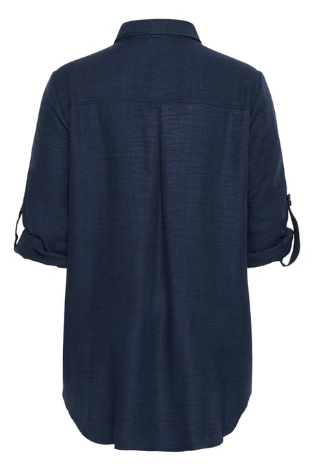 Blouse met lange mouwen KCellie Loose fit dark blue - Image 5