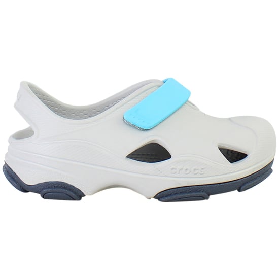 Crocs All-Terrain Fisherman Kids Grey Sandals - Image 1