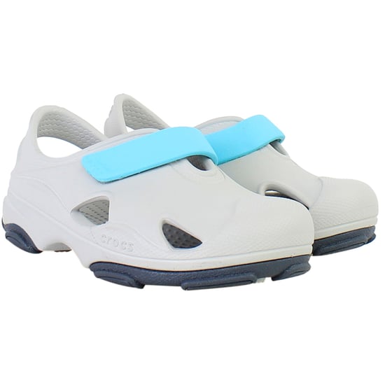 Crocs All-Terrain Fisherman Kids Grey Sandals - Image 2